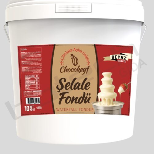 EFES BEYAZ Şelale Föndü Çikolata (Plastik Kova 10 kg)